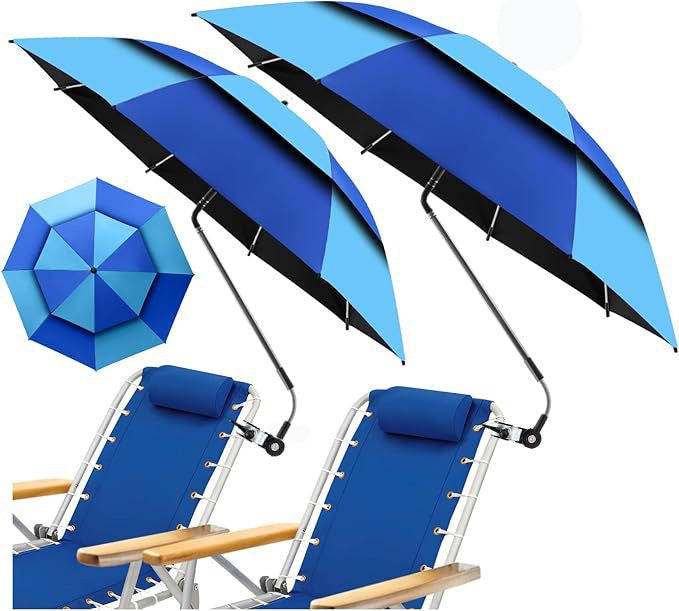 Women Adjustable Parasol with Clip-Mount Bowlift