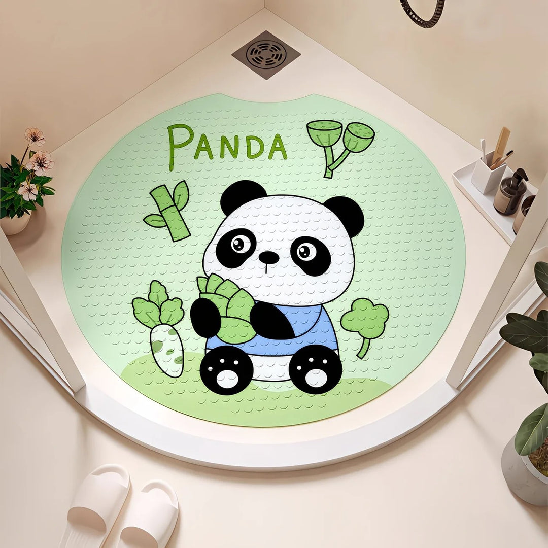 Plush Cartoon Bath Mat Bowlift