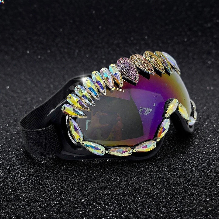 Women High Quality Sparkling Sports Sunglasses Bowlift