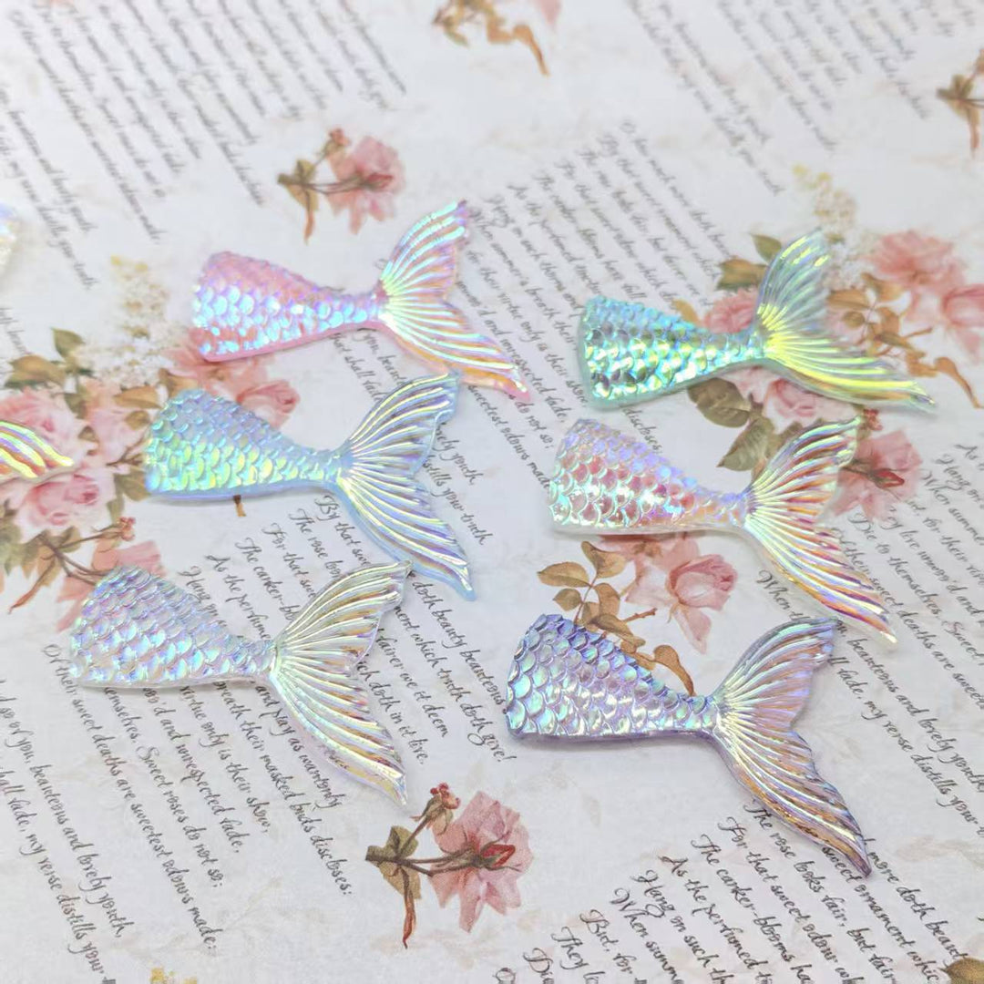 Glittering sea fins decorative stones Bowlift