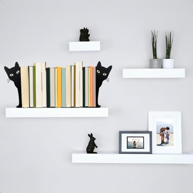 Cat-Themed Decorative Bookend
