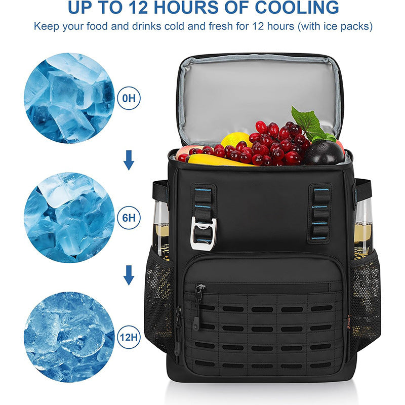 Multifunctional cooler bag with insulating interior compartment Bowlift