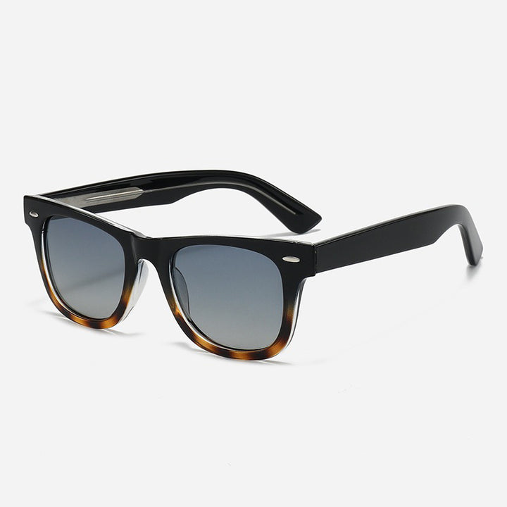 Men's Retro-Inspired Bold Frame Sunglasses Bowlift
