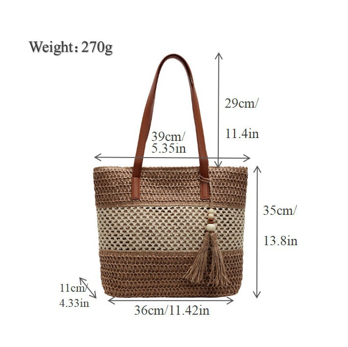 Stylish Macramé Shopping Bag Bowlift