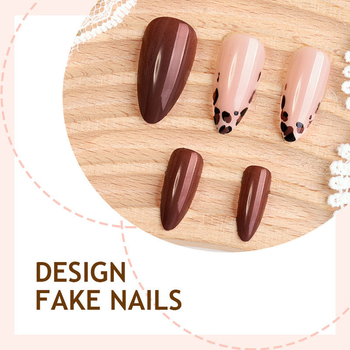 Artificial nail set with elegant designs Bowlift