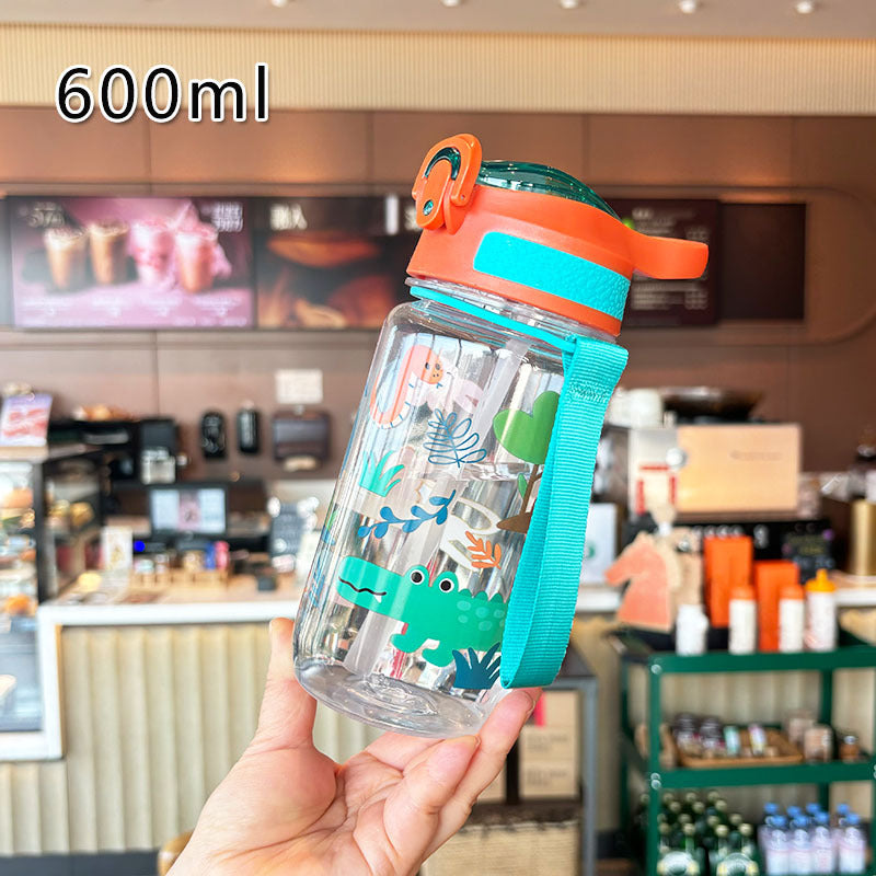Women's Child-Friendly Drinking Bottle with Dinosaur Design Bowlift