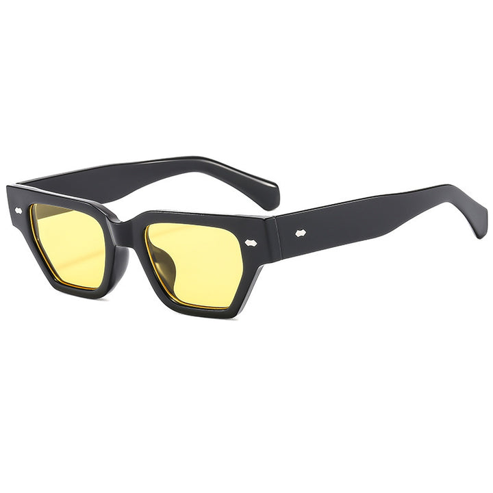 Geometric Frame Fashion Sunglasses Bowlift
