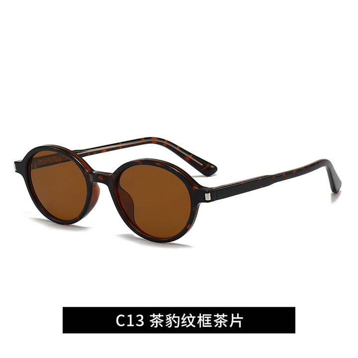 Women's fashionable sunglasses with curved frame Bowlift