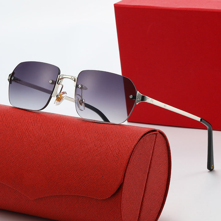 Ladies elegant fashionable sunglasses with high-quality metal frame Bowlift