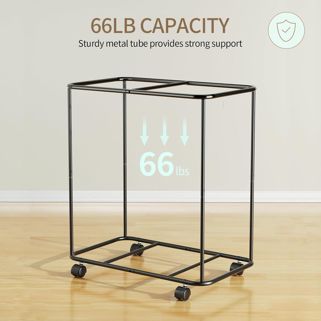 Laundry basket with large volume Bowlift