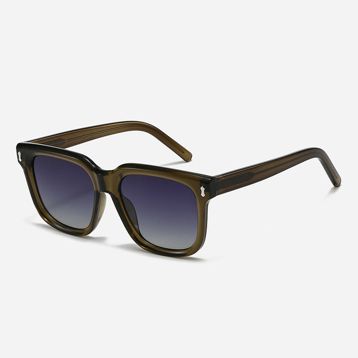Women’s Stylish Square Sunglasses with Modern, Transparent Frame Bowlift