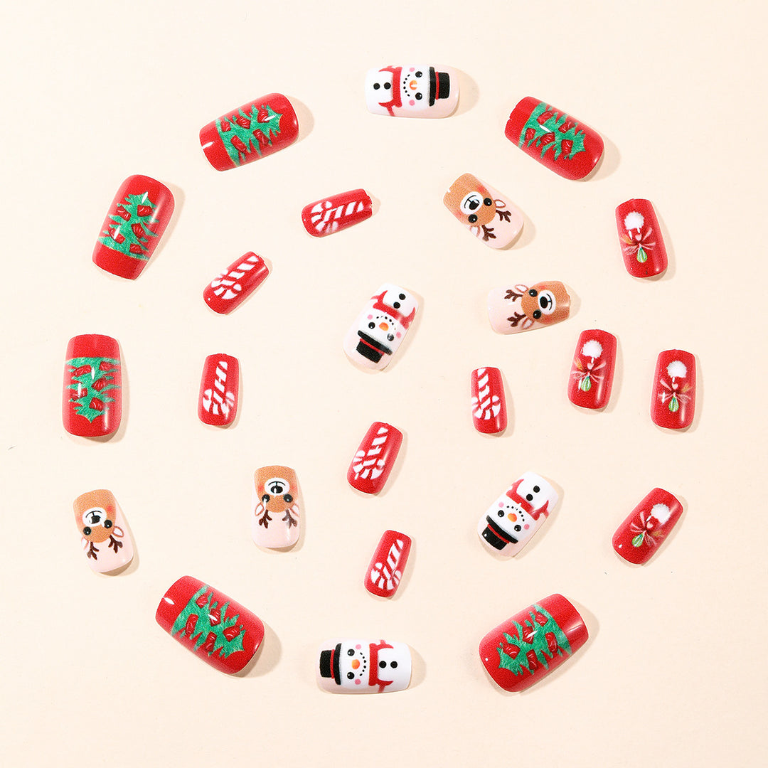 Festive Greeting Nail Art Set Bowlift