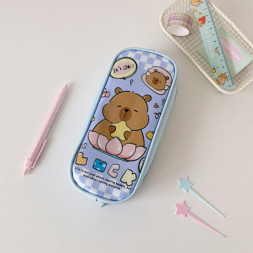 Cute Bear-Themed Pencil Case Bowlift