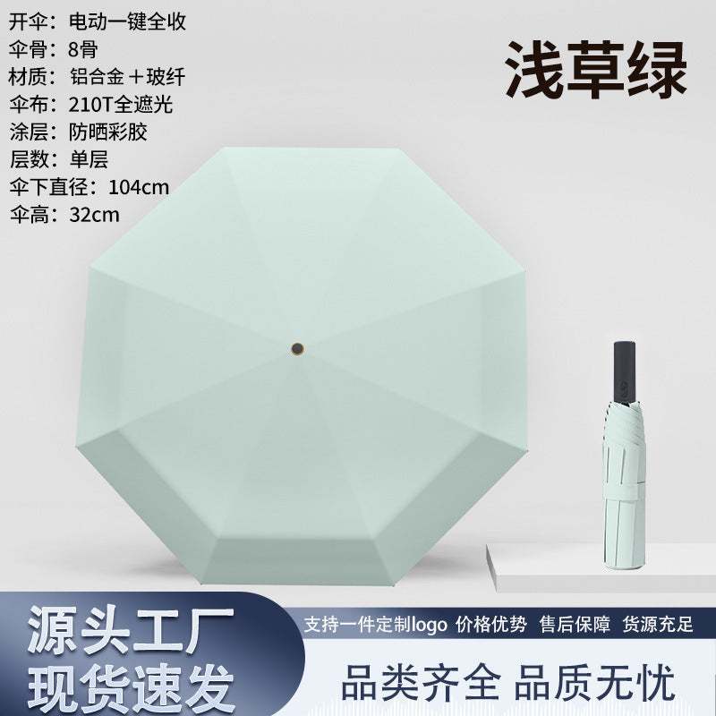 Women's Automatic Windproof Umbrella with UV Protection Bowlift
