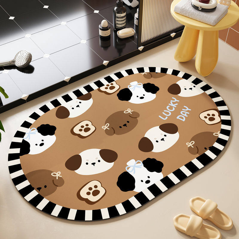Decorative Bath Mat Bowlift