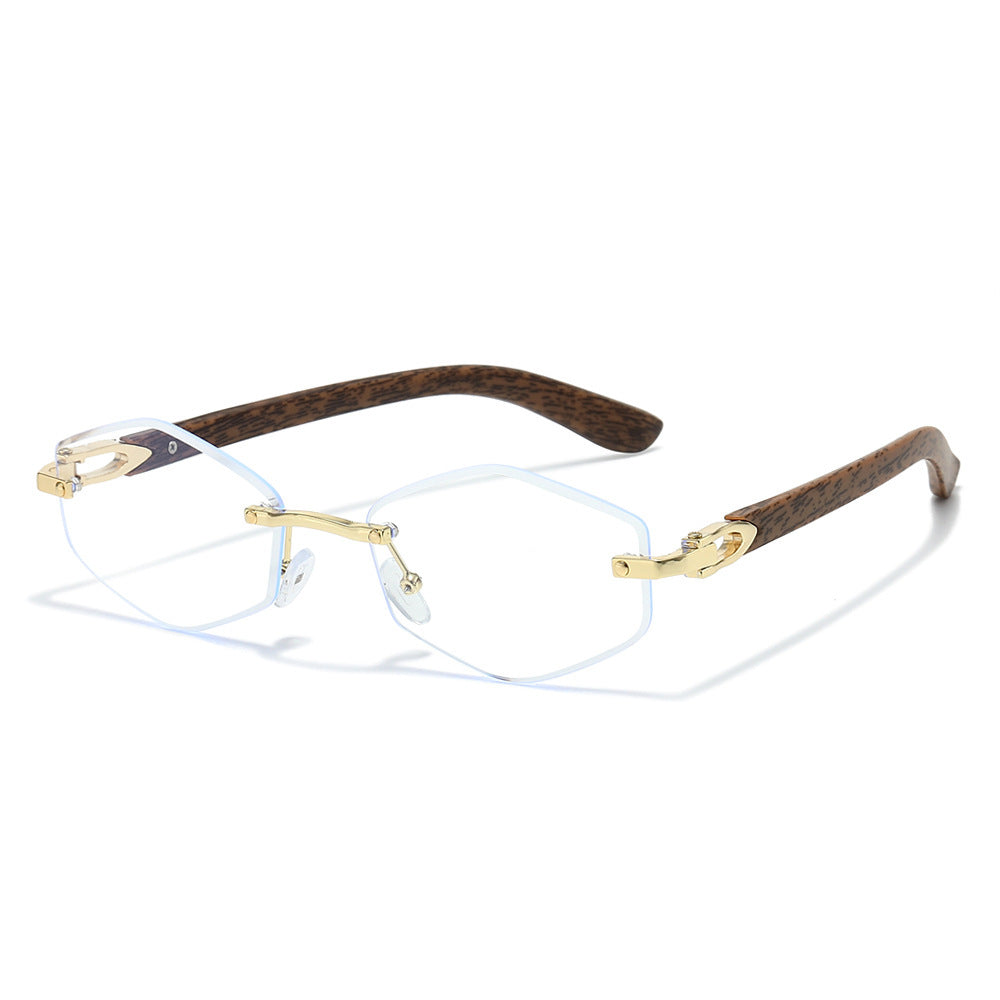 Futuristic Hexagonal Frame Sunglasses Bowlift