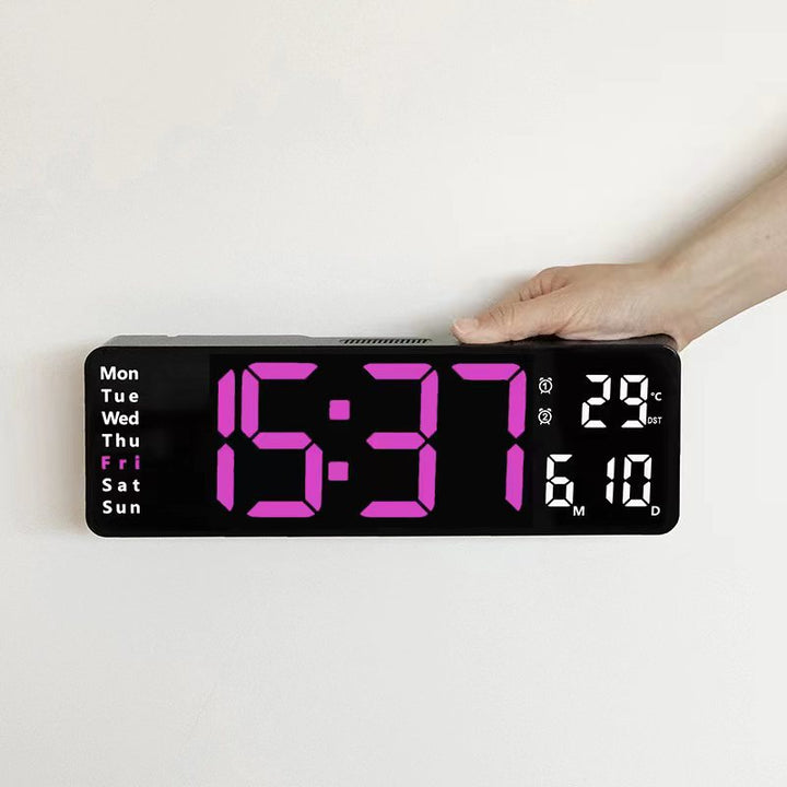 Digital Wall Clock Bowlift