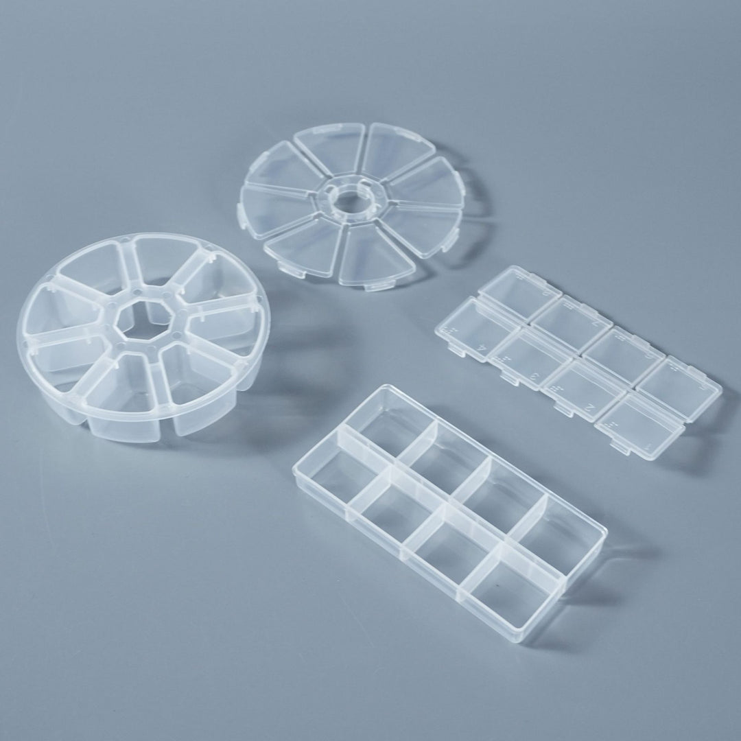 Multi-Section Craft Supply Storage Box Bowlift