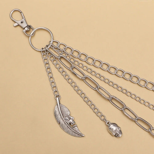 Fashionable chain pendant belt Bowlift