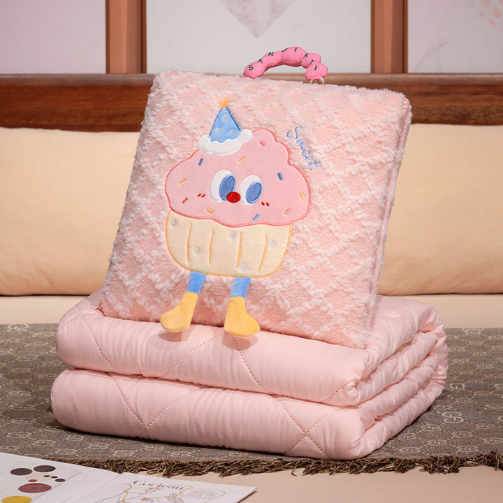 Plush pillow with cute cupcake design Bowlift