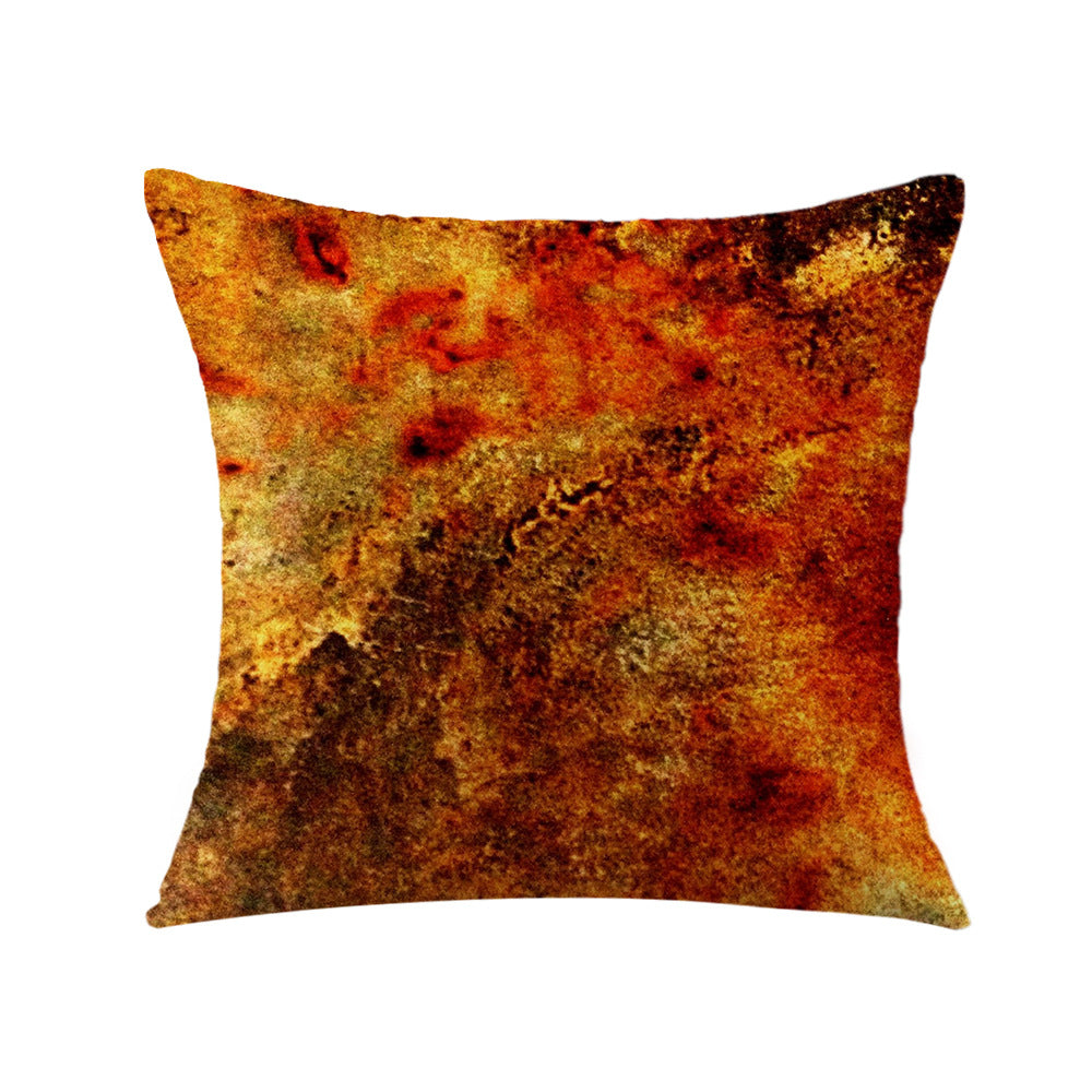 Women's cushion cover with textured fabric and warm earth tones Bowlift