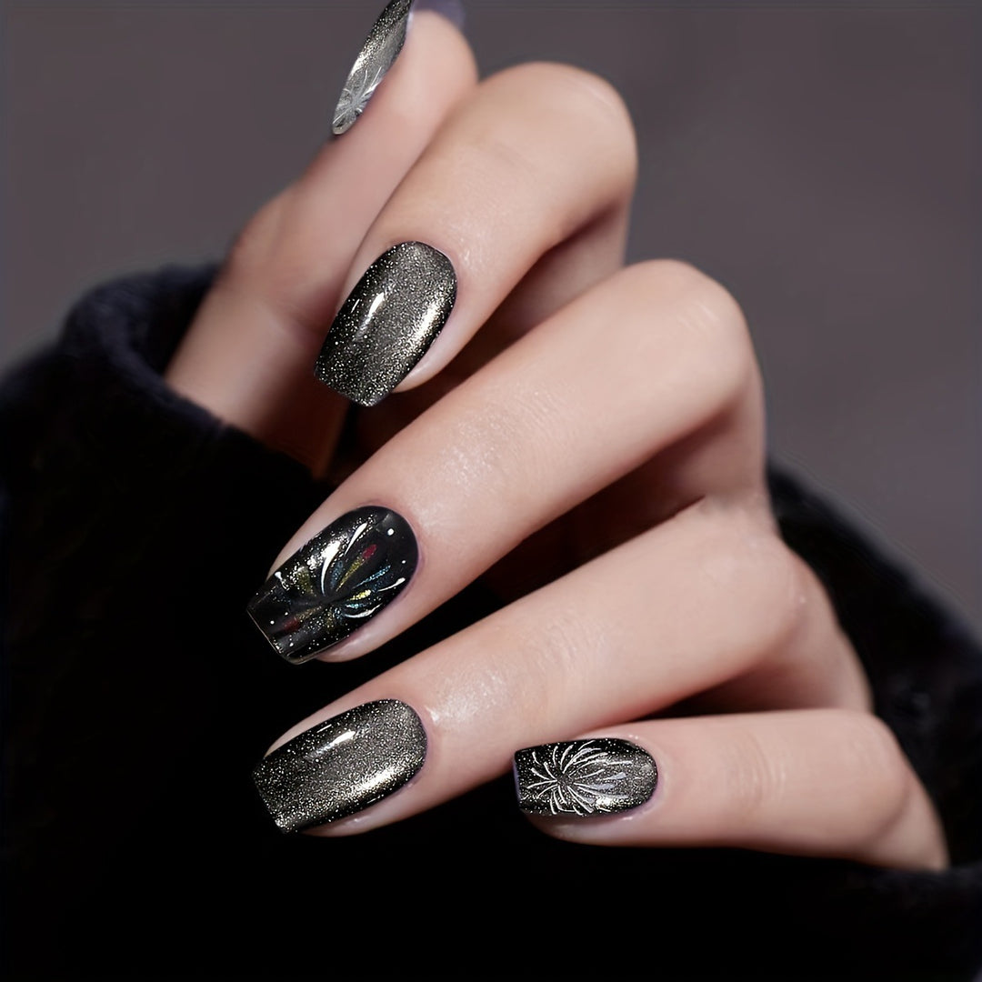 Elegant Sparkling Nail Art Extensions Bowlift
