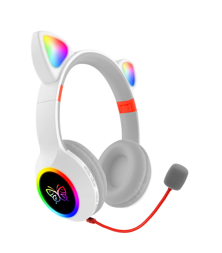 Cat Ears RGB Gaming Headset Bowlift