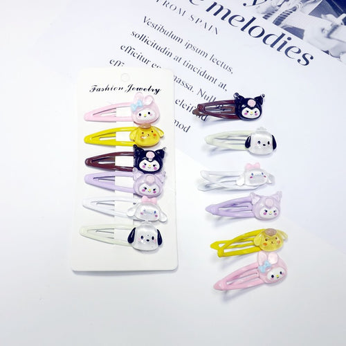 Cute animal motif hair clips Bowlift