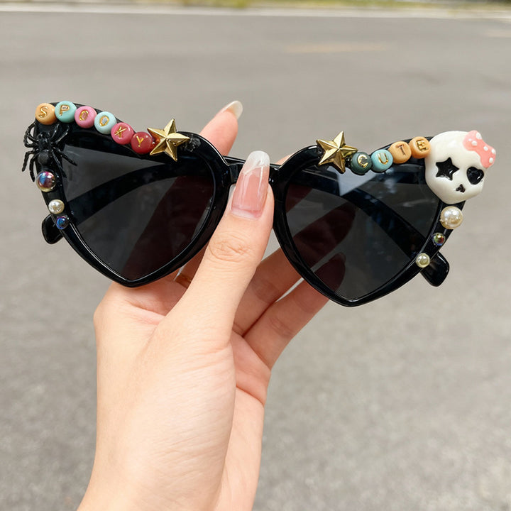 Novelty Cat-Eye Sunglasses Bowlift