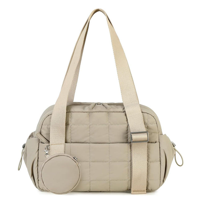 Multifunctional leisure bag with removable pouch Bowlift