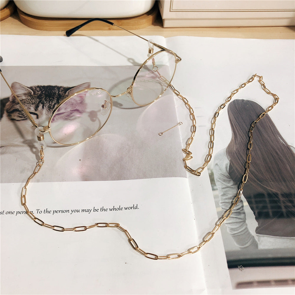 Chic Metal Link Eyewear Chain Bowlift