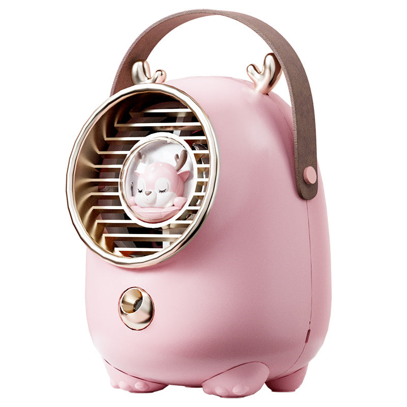 Portable Mini Desk Fan Bowlift
