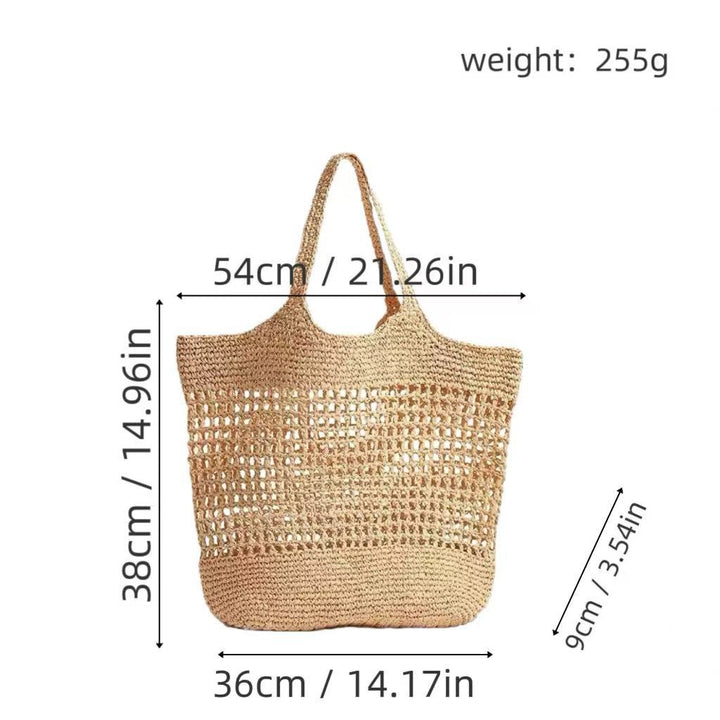 Large Macrame Shopper Bowlift