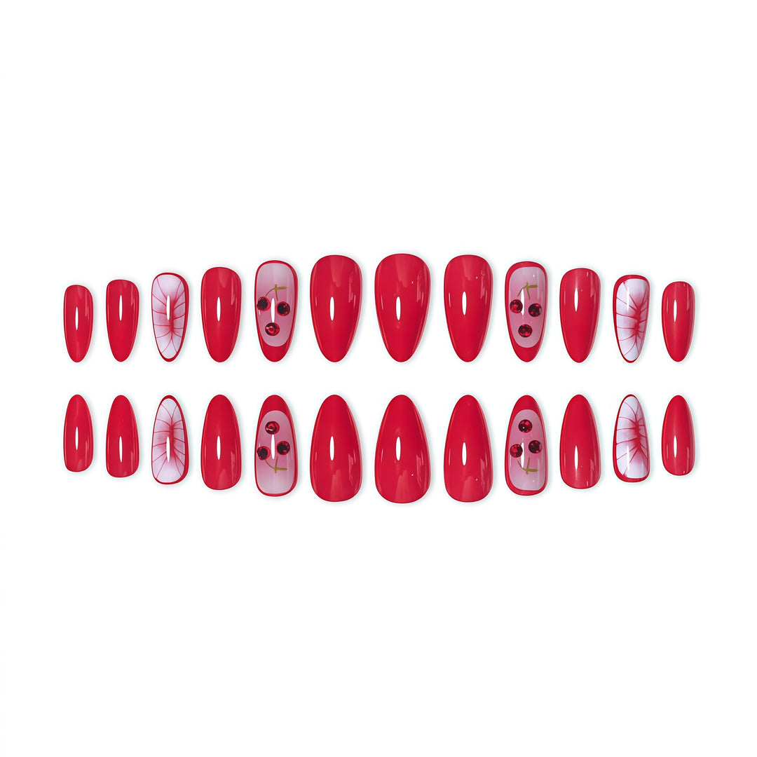 Creative Cherry Nail Art Extensions Bowlift