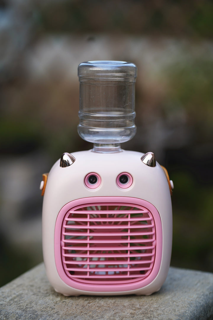 Unisex Portable Mini Fan with Creative Animal Design Bowlift