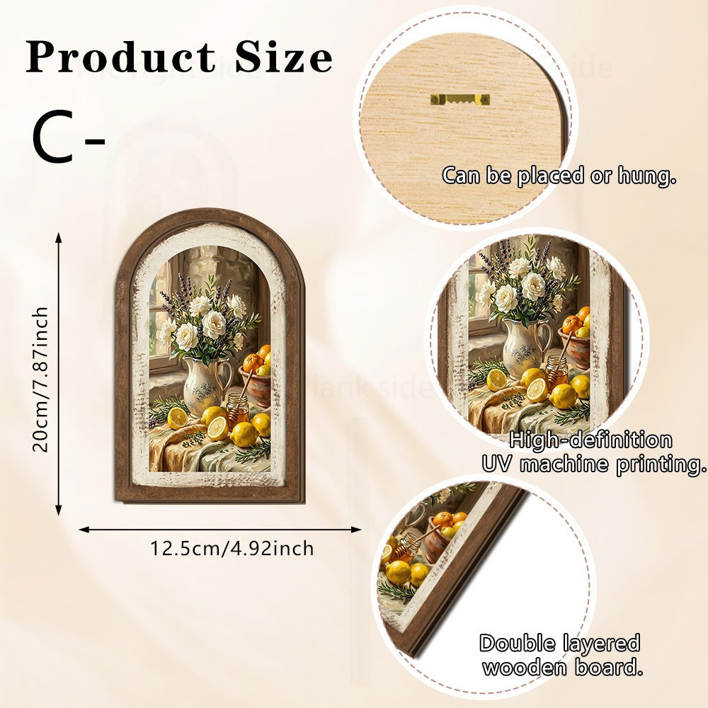 Wall decoration with lemon pattern Bowlift