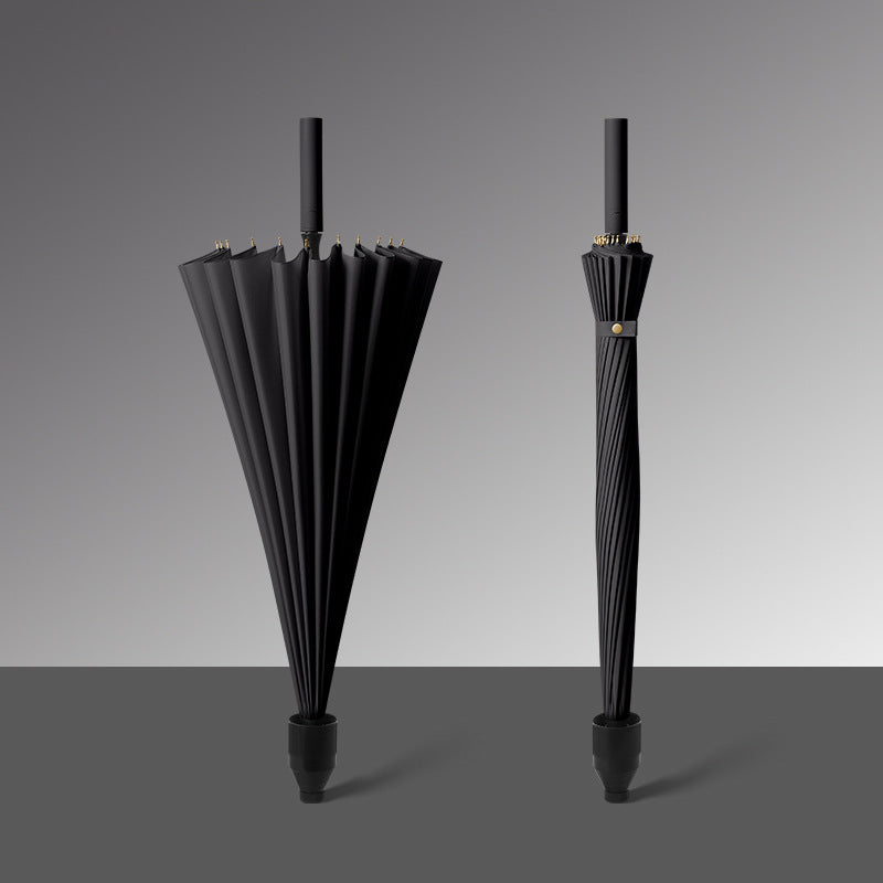Women elegant automatic umbrella with wind protection and ergonomic handle Bowlift