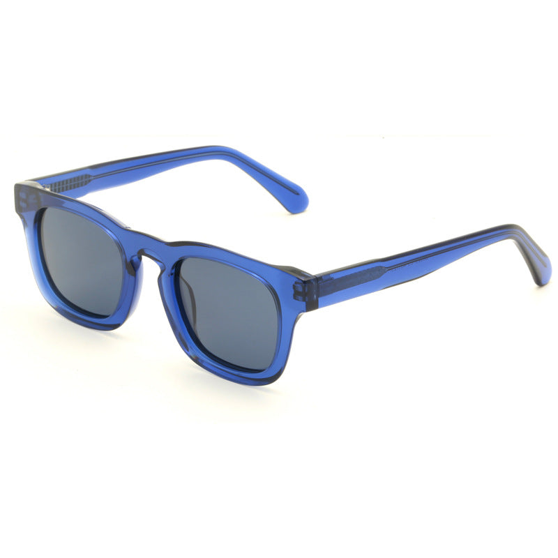 Women's fashionable sunglasses with modern, transparent frame Bowlift