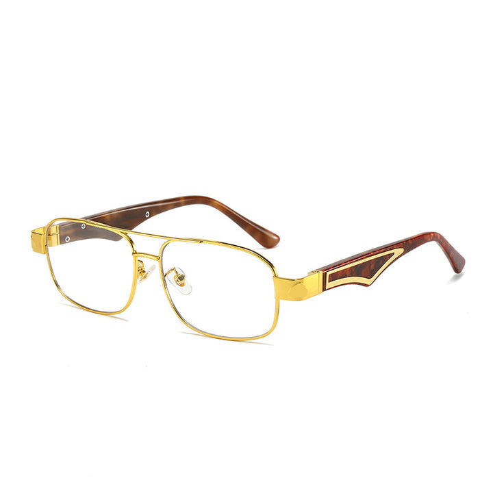 Ladies stylish corrective glasses with angular accents Bowlift