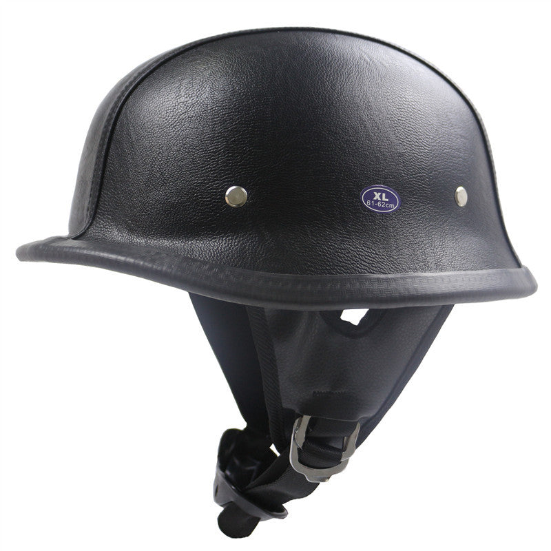 Classic Vintage Motorcycle Helmet Bowlift