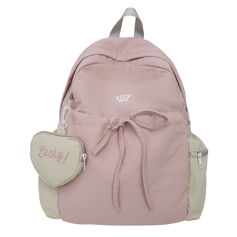 Lightweight Multi-Pocket School Backpack Bowlift