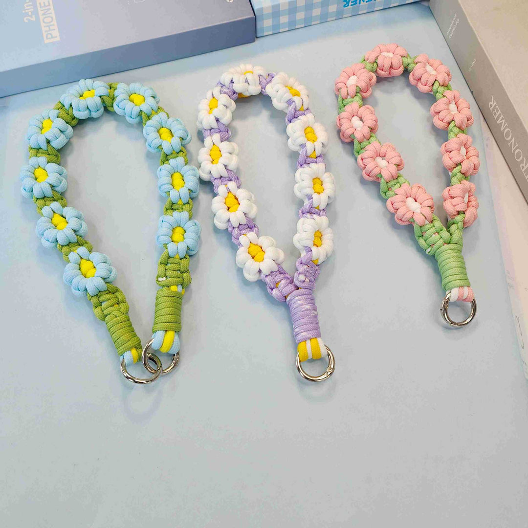 Floral Patterned Decorative Keychain Holder Bowlift