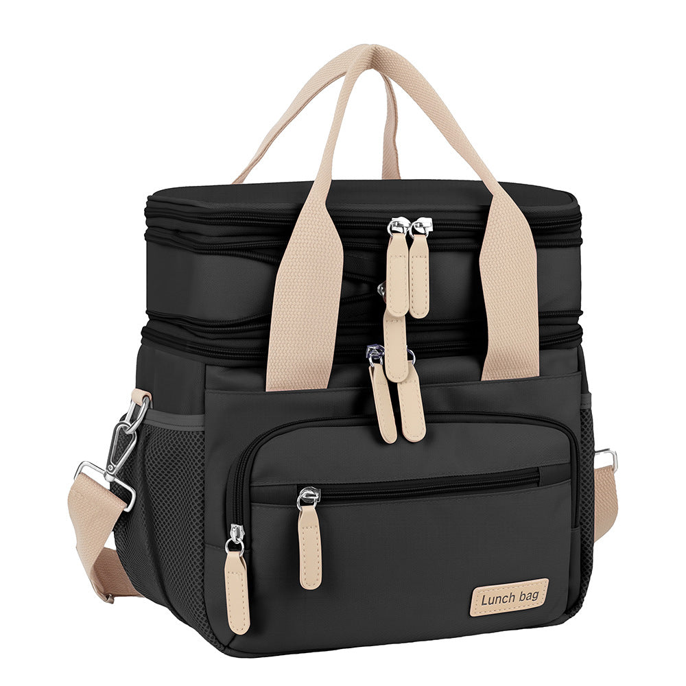 Insulated Multi-Compartment Food Storage Carrier