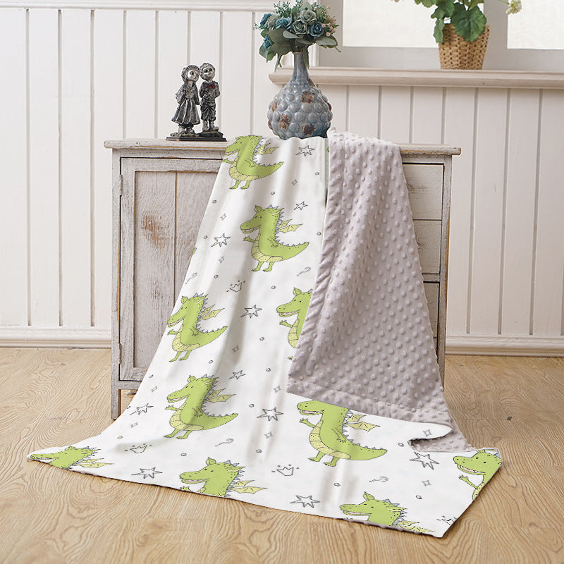 Women’s cuddly blanket in dinosaur design Bowlift