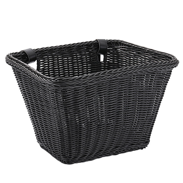 Ladies Versatile Storage Basket with Elegant Leather Handles Bowlift