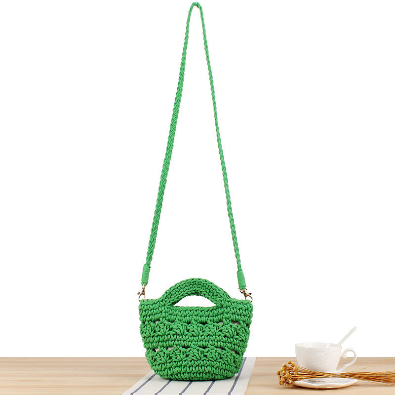 Hand-knotted shoulder bag Bowlift