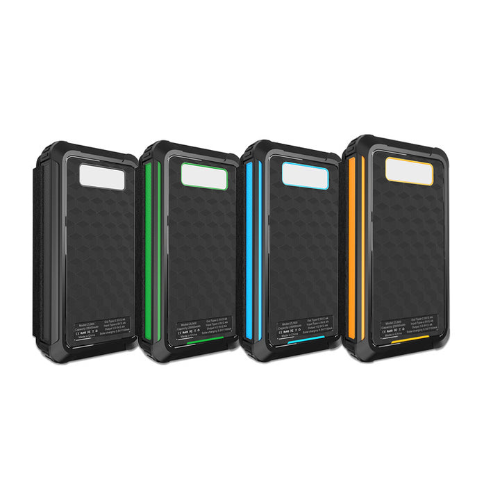 High-performance solar power bank with multi-charging options Bowlift