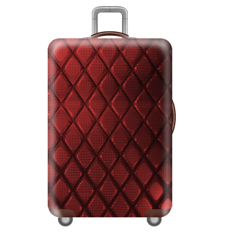 Unisex Hard-shell Travel Suitcase with Funny Panda Design Bowlift