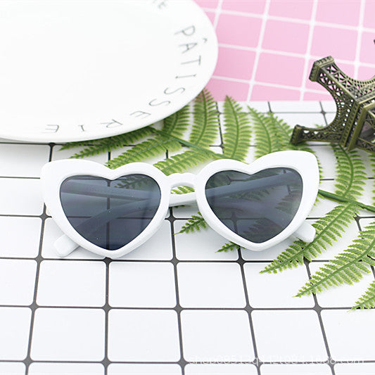 Women's Heart-Shaped Sunglasses with High-Quality UV Protection and Stylish Design Bowlift