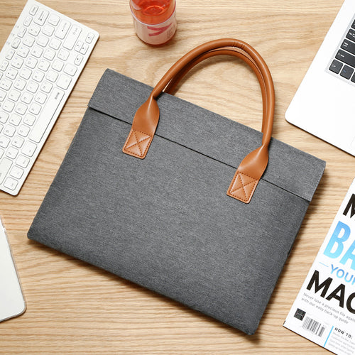 Elegant Laptop Bag with Practical Carrying System Bowlift
